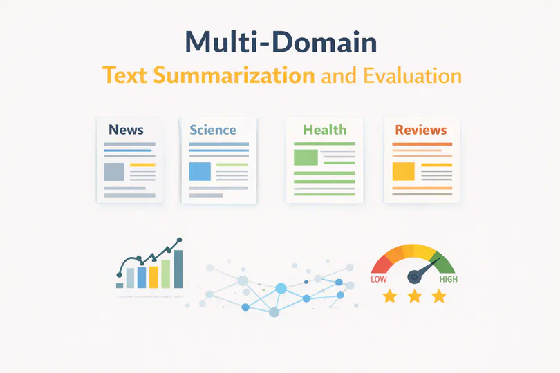 Multi-Domain Text Summarization Evaluation